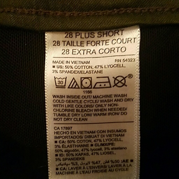 Old Navy rockstar green jeans - Picture 6 of 6